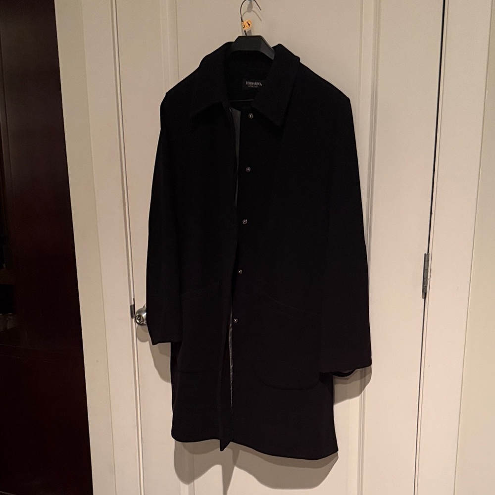 Bernardo Black Winter Wool Coat